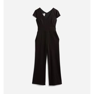 DM Collection Nasiba Black Knit Jumpsuit